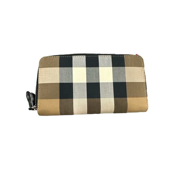 438 BurberryMS Large check wallet - Picture 1 of 4